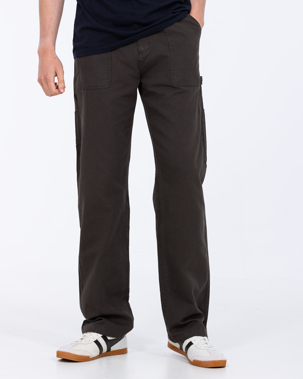 2t Xander Tall Mens Carpenter Trousers (brown) | Tall Mens