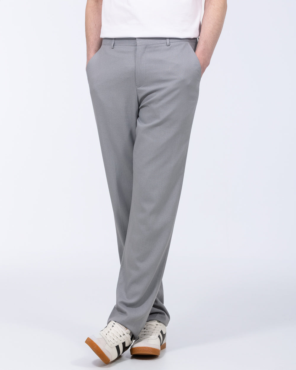 mens grey linen dress pants Stretch Linen Dress Pants for Tall Men in Climbing Ivy Linen