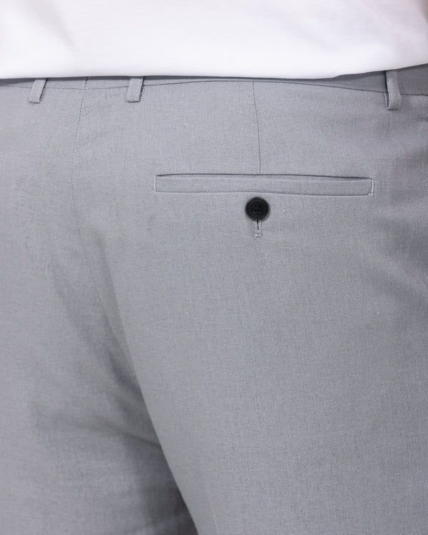 2t Ellis Tall Regular Fit Linen Look Trousers (light grey)