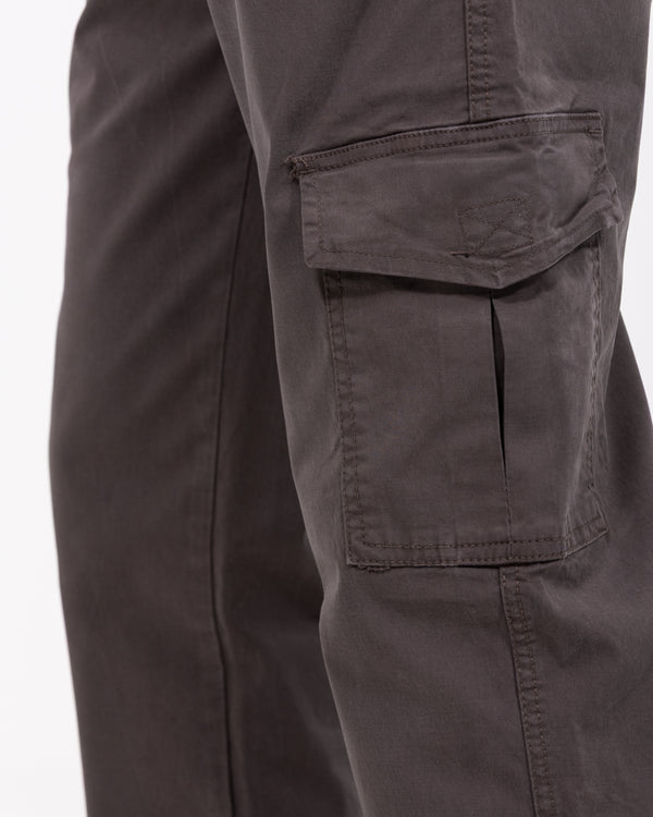 2t Fabio Regular Fit Tall Stretch Cargo Trousers (slate)