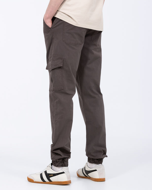 2t Fabio Regular Fit Tall Stretch Cargo Trousers (slate)