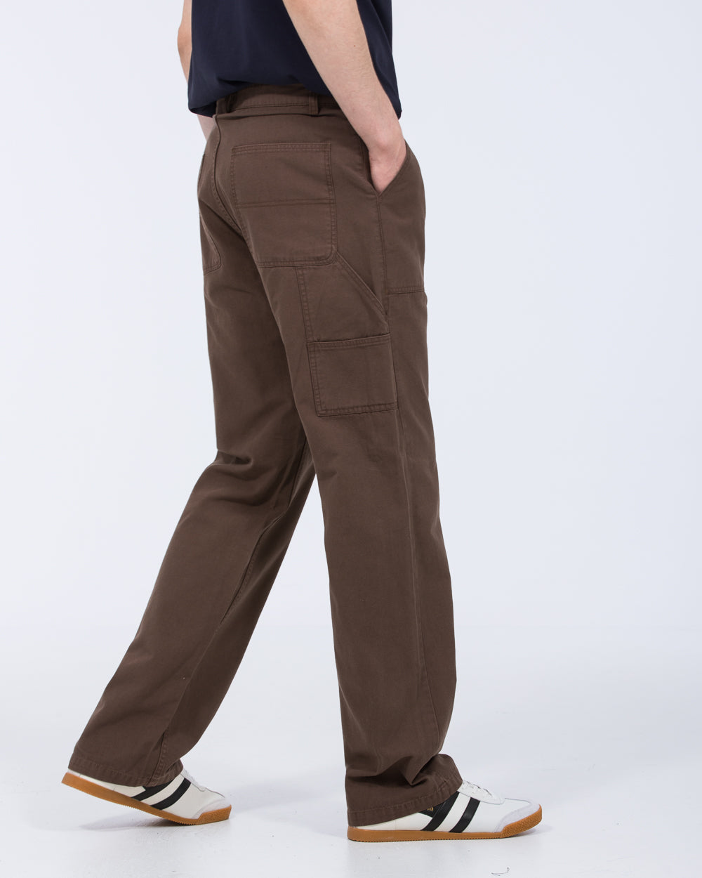 2t Xander Tall Mens Carpenter Trousers (brown) | Tall Mens