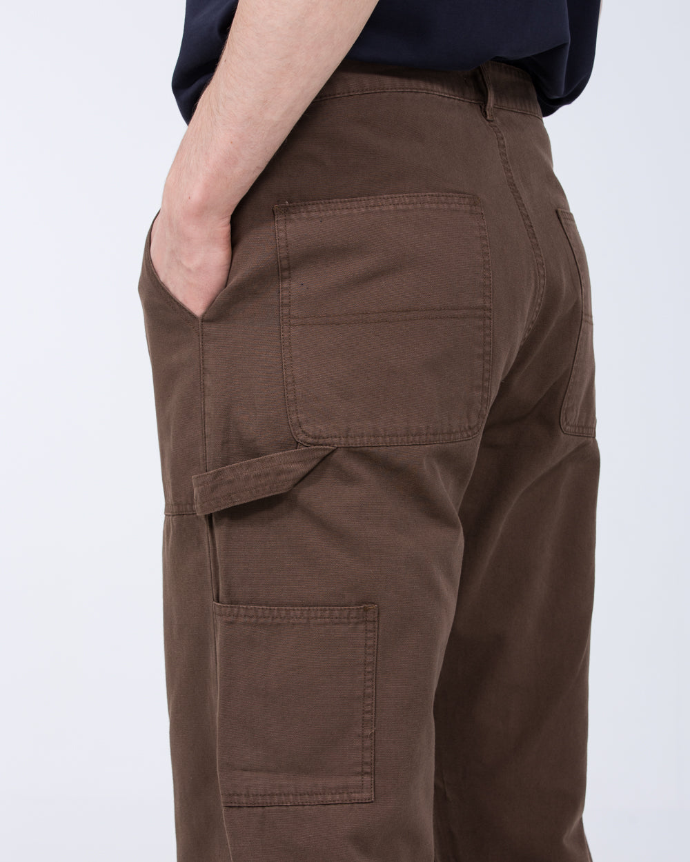 2t Xander Tall Mens Carpenter Trousers (brown) | Tall Mens