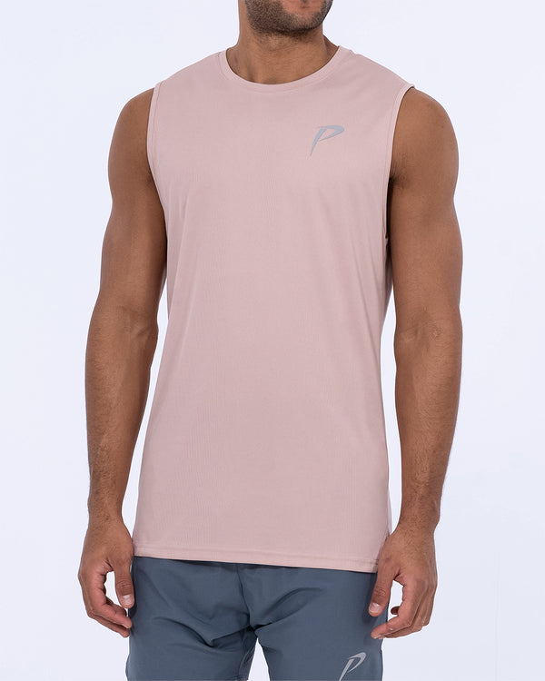Parell Evolve Tall Sleeveless Training Top (dusky pink)