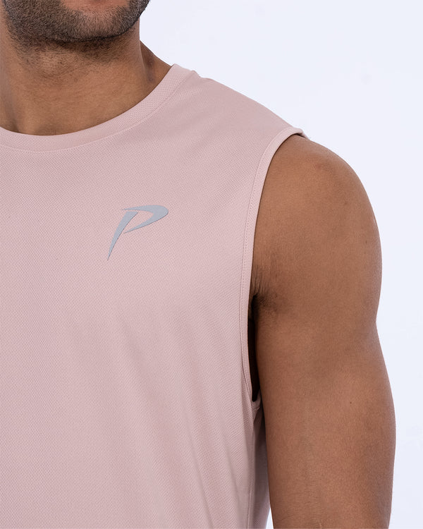 Parell Evolve Tall Sleeveless Training Top (dusky pink)