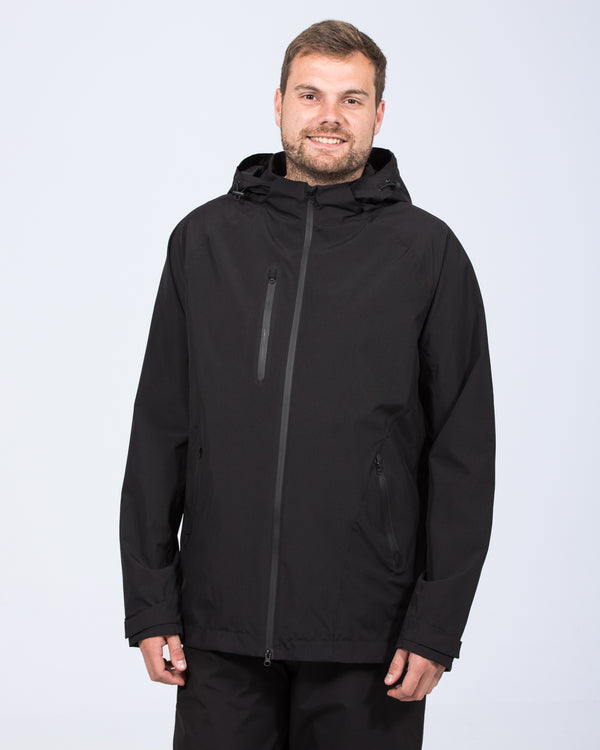 2t Louis Tall Waterproof Jacket (black)