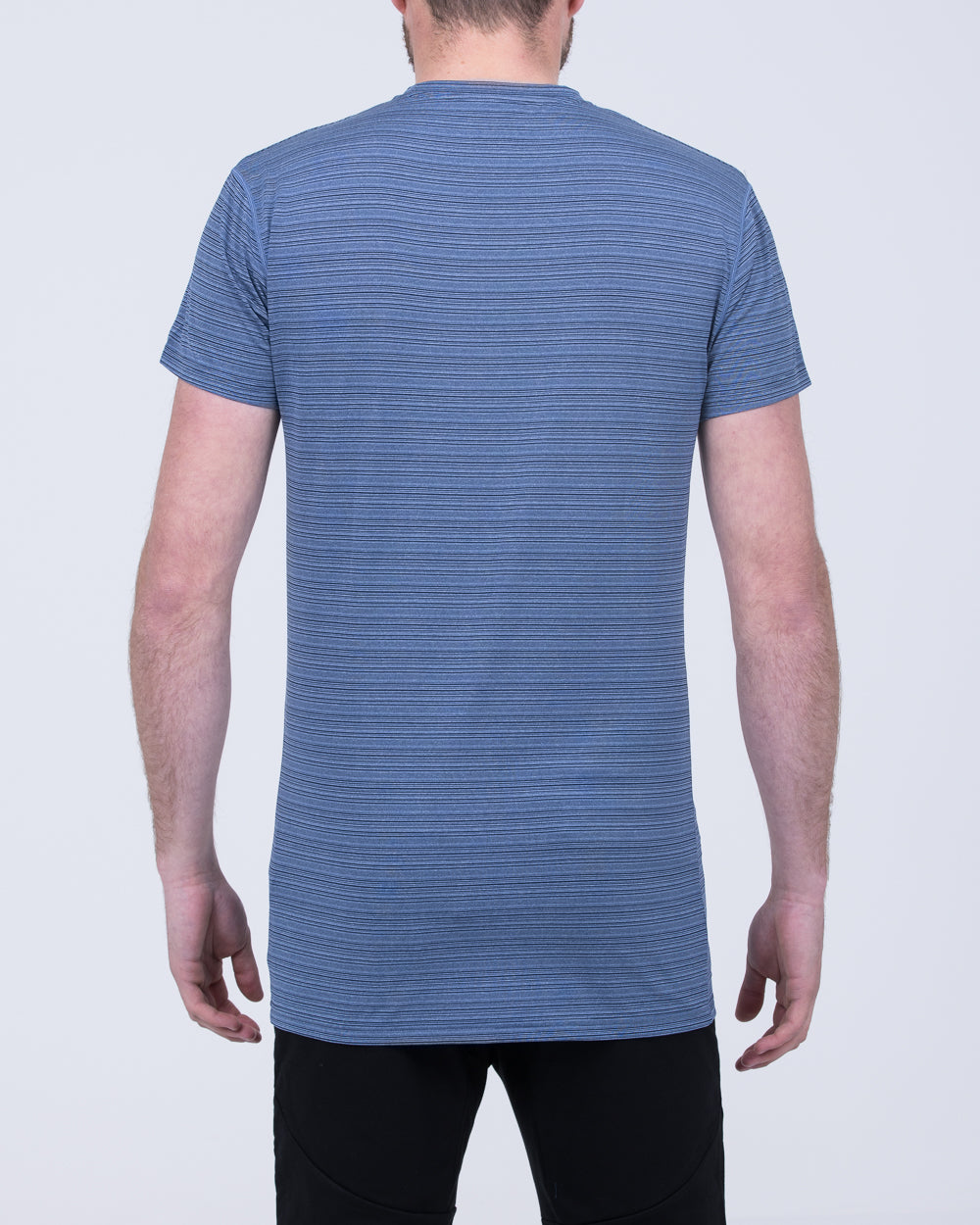 2t Active Striped Training Top (blue)