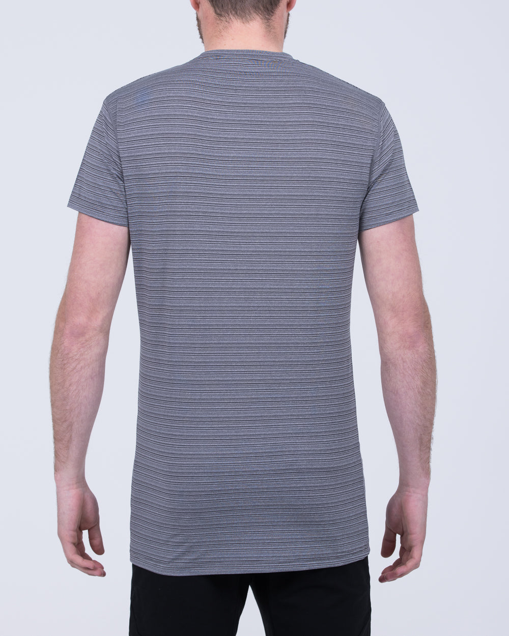 2t Active Striped Training Top (grey)