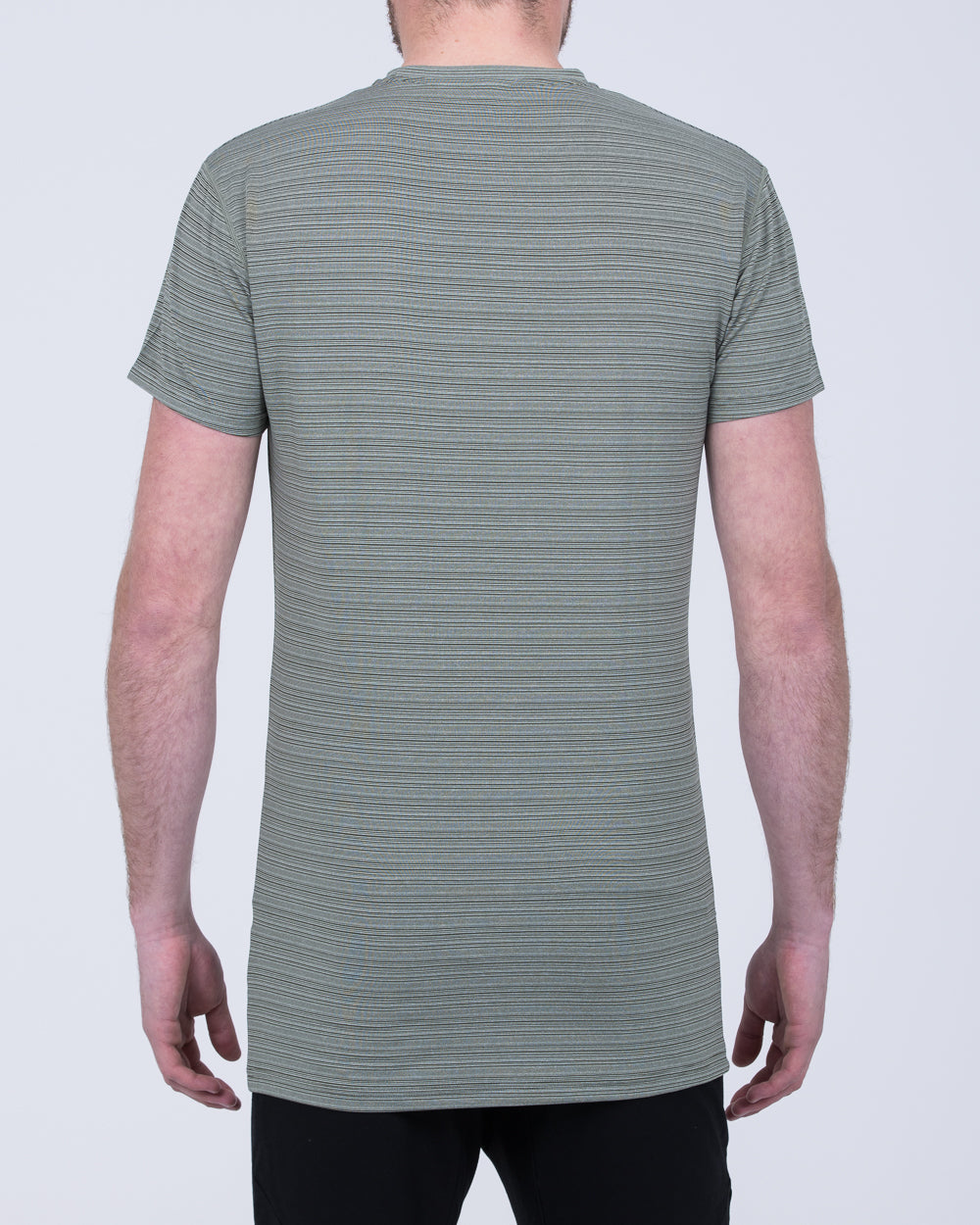2t Active Striped Training Top (olive)