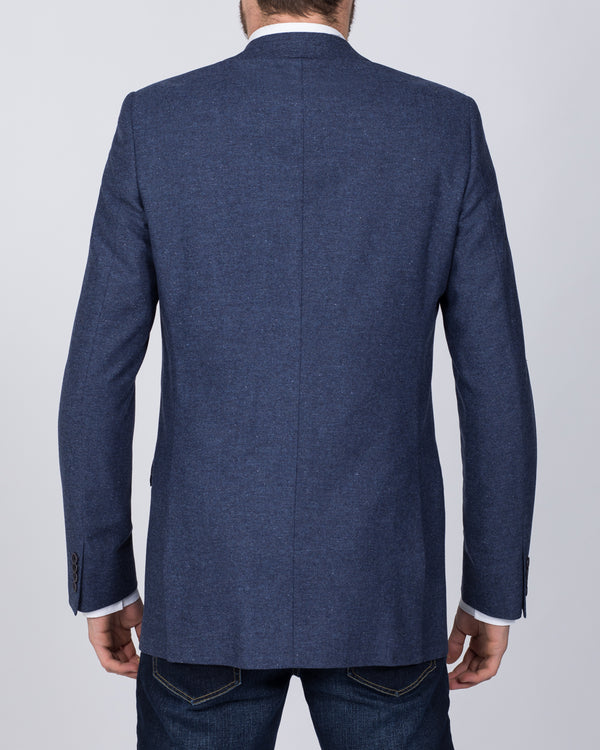 Skopes Slim Fit Tall Hafren Wool Blend Blazer (blue)