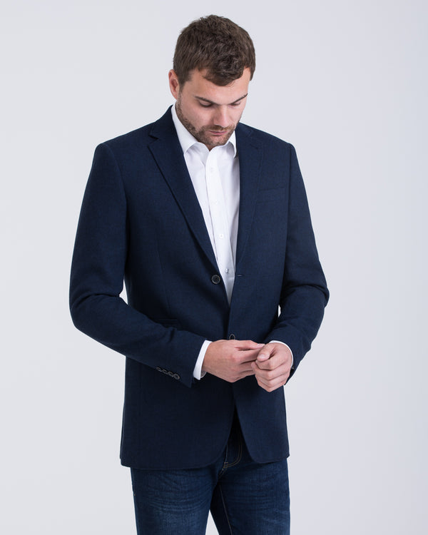 Skopes Ruthin Tall Tweed Blazer (navy)