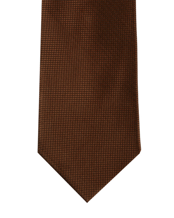 Knightsbridge Extra Long Tie (brown)