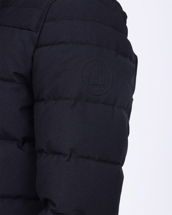 Cabano Tall Fleece Lined Puffer Jacket (black)