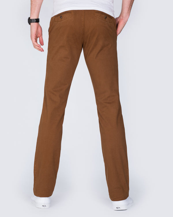 Redpoint Oakville Slim Fit Chinos (rust)