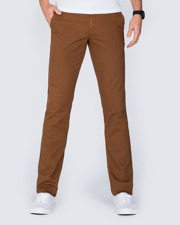 Redpoint Oakville Slim Fit Chinos (rust)