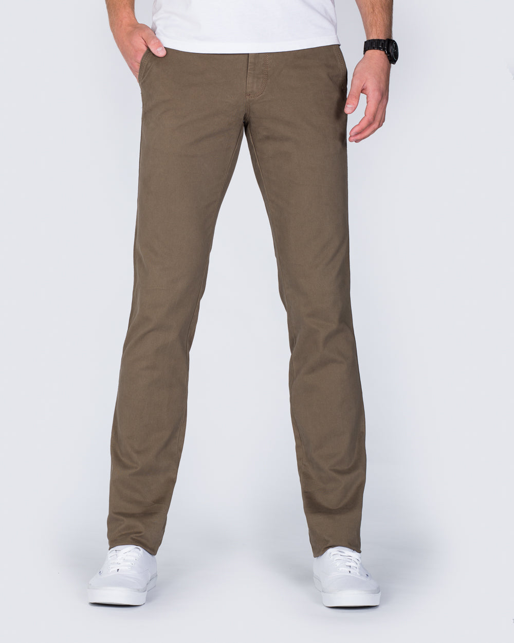 Redpoint Oakville Slim Fit Chinos (camel)