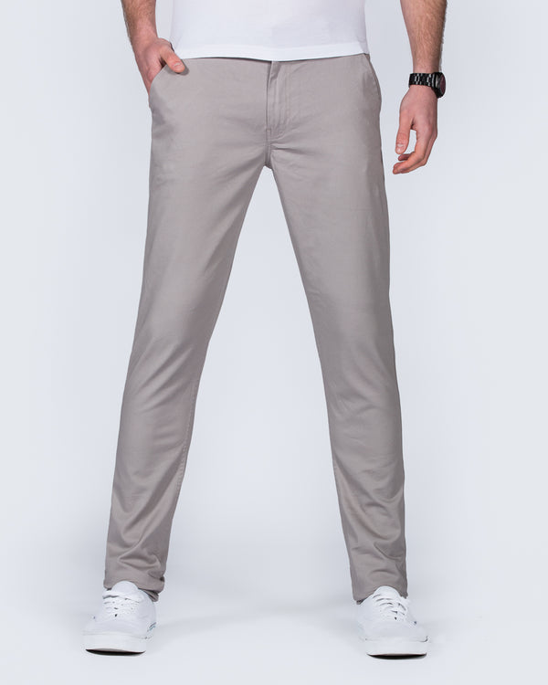 2t Slim Fit Tall Chinos (stone)