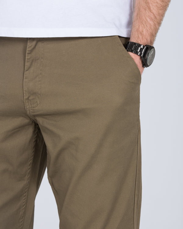 2t Marco Regular Fit Tall Chinos (light khaki)