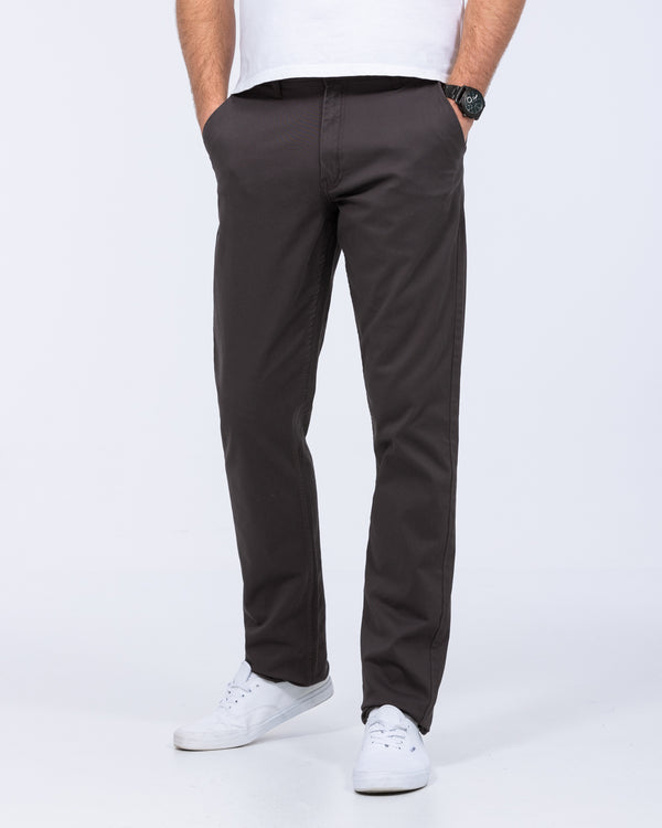 2t Marco Regular Fit Tall Chinos (slate)