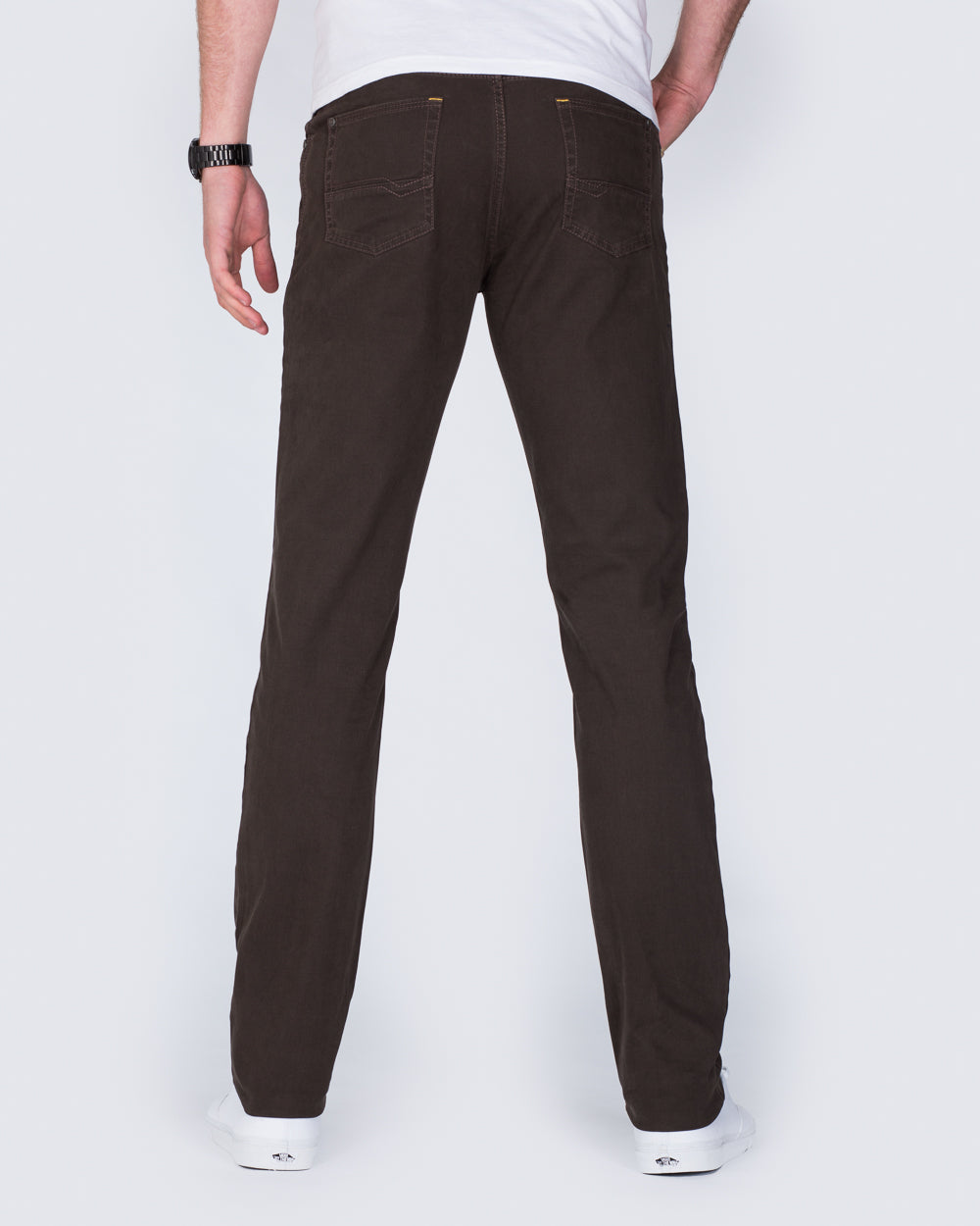 Redpoint Barrie Slim FIt Tall Jeans (dark brown)