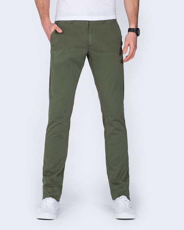 Cub Frog Tapered Fit Tall Chinos (khaki)