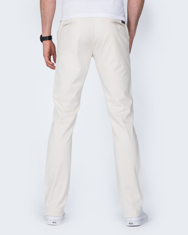 Ed Baxter Slim Fit Tall Chinos (ecume)