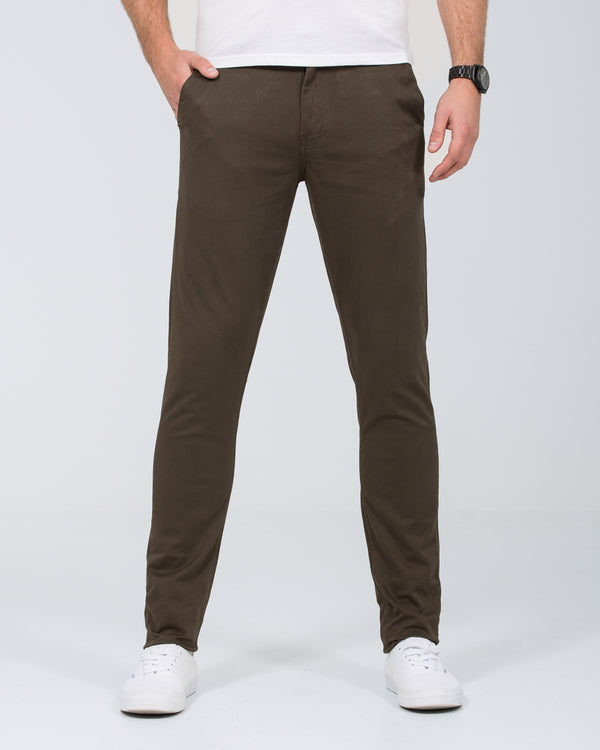 2t Oliver Slim Fit Tall Chinos (forest)