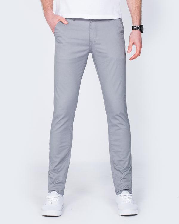 2t Skinny Fit Chinos (grey)