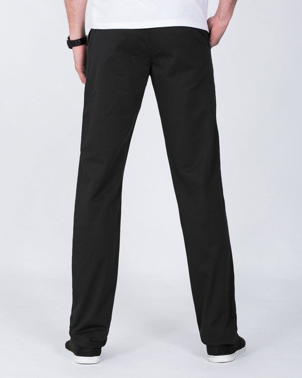 Ed Baxter Regular Fit Tall Chinos (black)