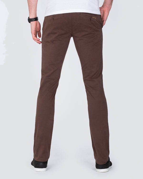 Cub Frog Tapered Fit Tall Chinos (chataigne)