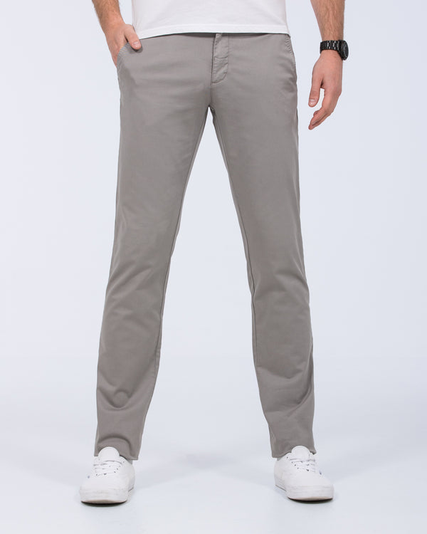 Redpoint Jasper Slim Fit Tall Chinos (grey)