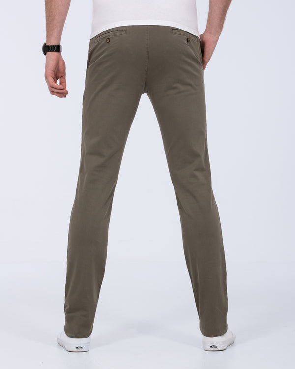 Redpoint Jasper Slim Fit Tall Chinos (olive green)