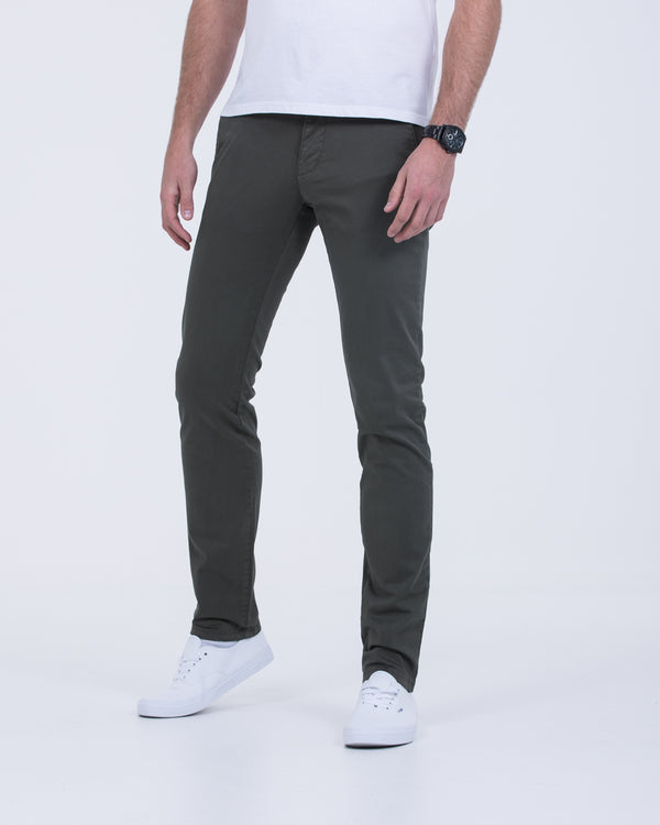 Redpoint Jasper Slim Fit Tall Chinos (olive)