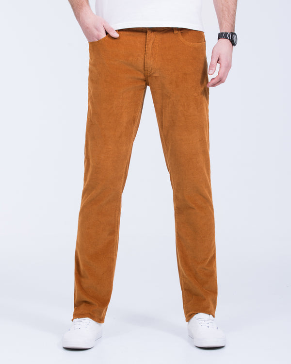 Ed Baxter Slim Fit Tall Cord Jeans (ginger)