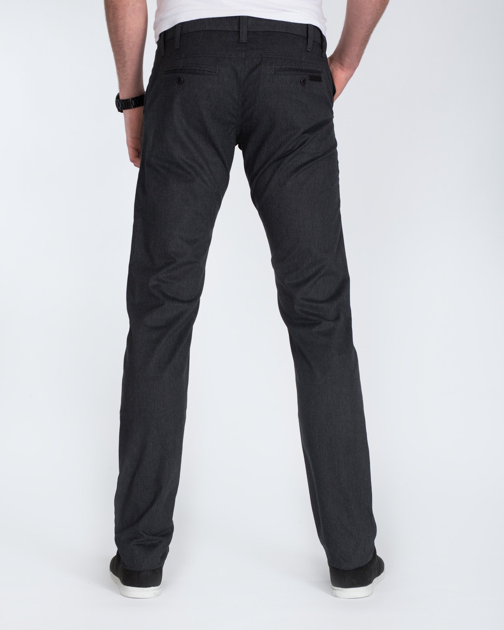 Cub Fox Tapered Fit Tall Chinos (anthracite)