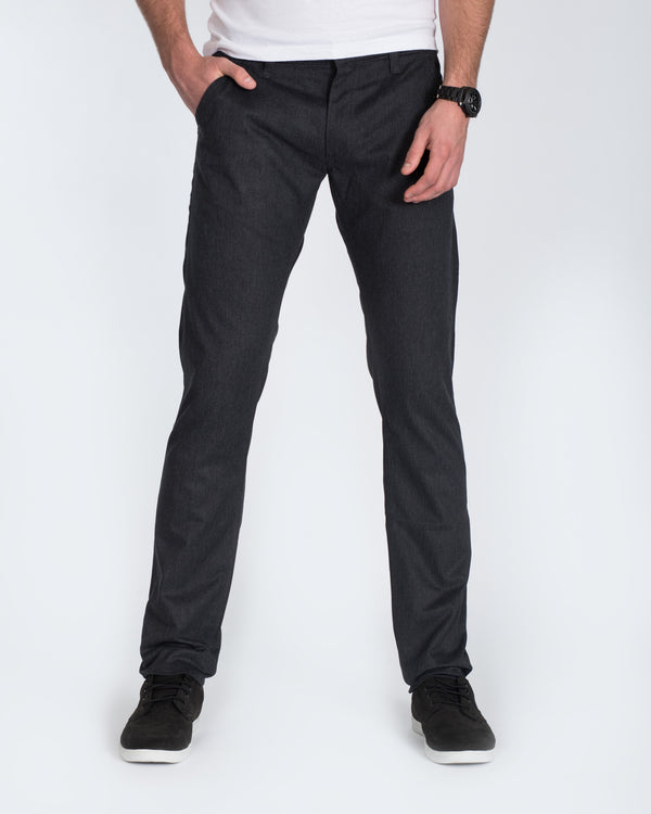 Cub Fox Tapered Fit Tall Chinos (anthracite)