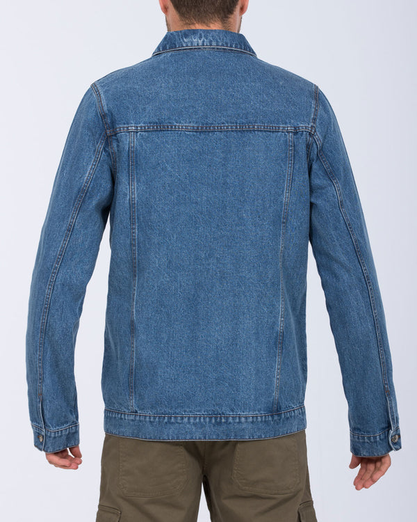 2t Tall Denim Jacket (mid wash)