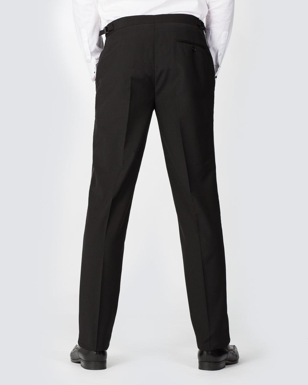 Skopes Regular Fit Wool Tall Dinner Trousers (black)