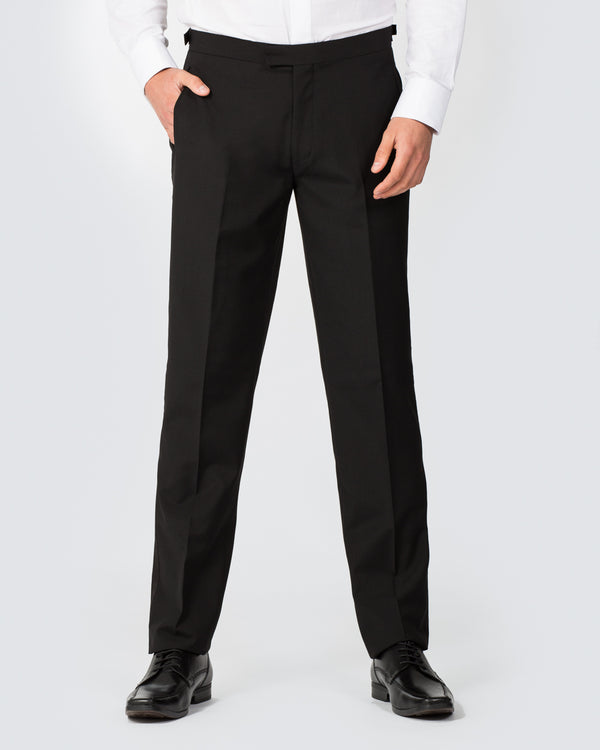 Skopes Regular Fit Wool Tall Dinner Trousers (black)