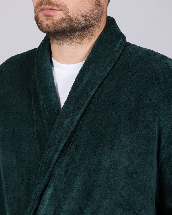 2t Tall Fleece Dressing Gown (bottle green)