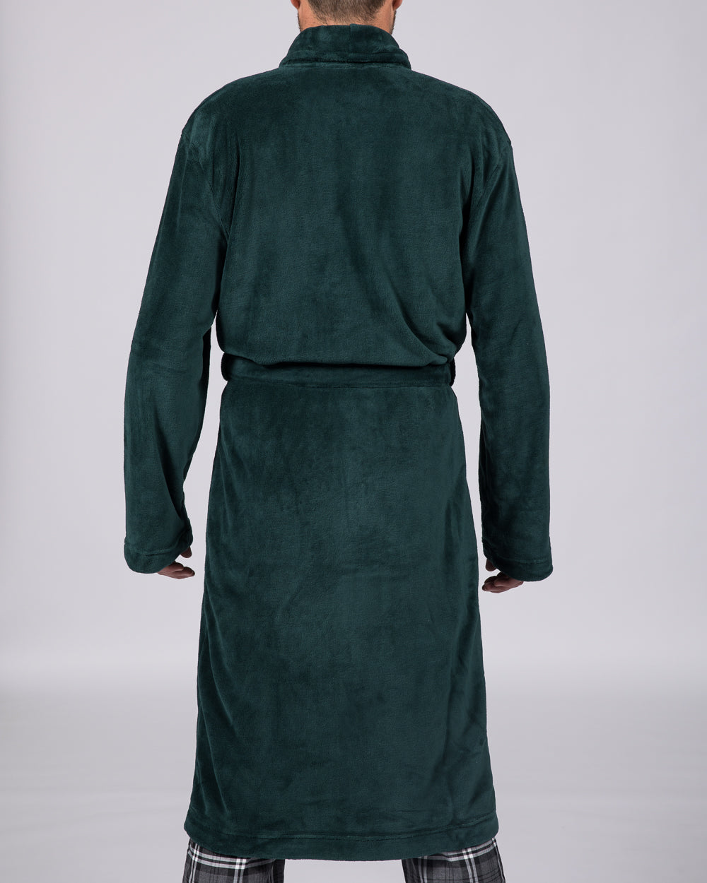 2t Tall Fleece Dressing Gown (bottle green)