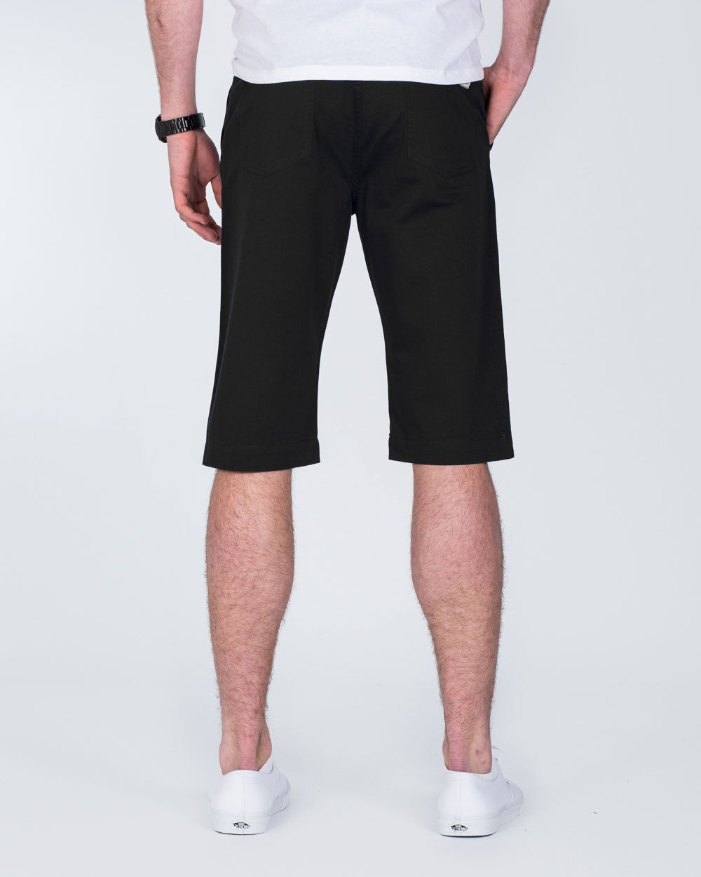 Ed Baxter Marakesh Tall Chino Shorts (black)