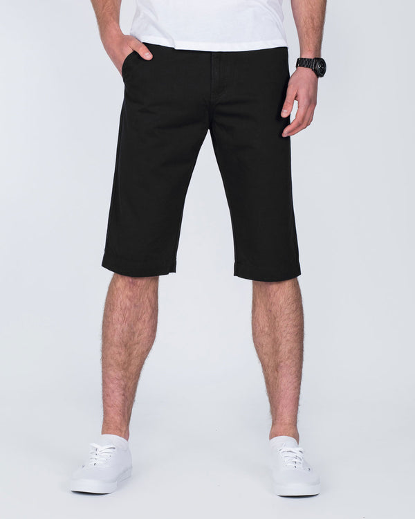 Ed Baxter Marakesh Tall Chino Shorts (black)