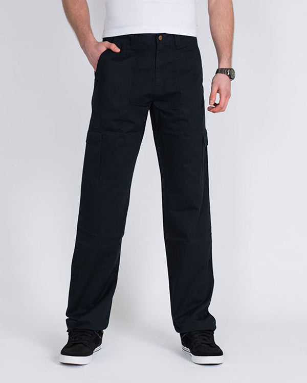 Ed Baxter Heavy Duty Tall Combat Trousers (navy)