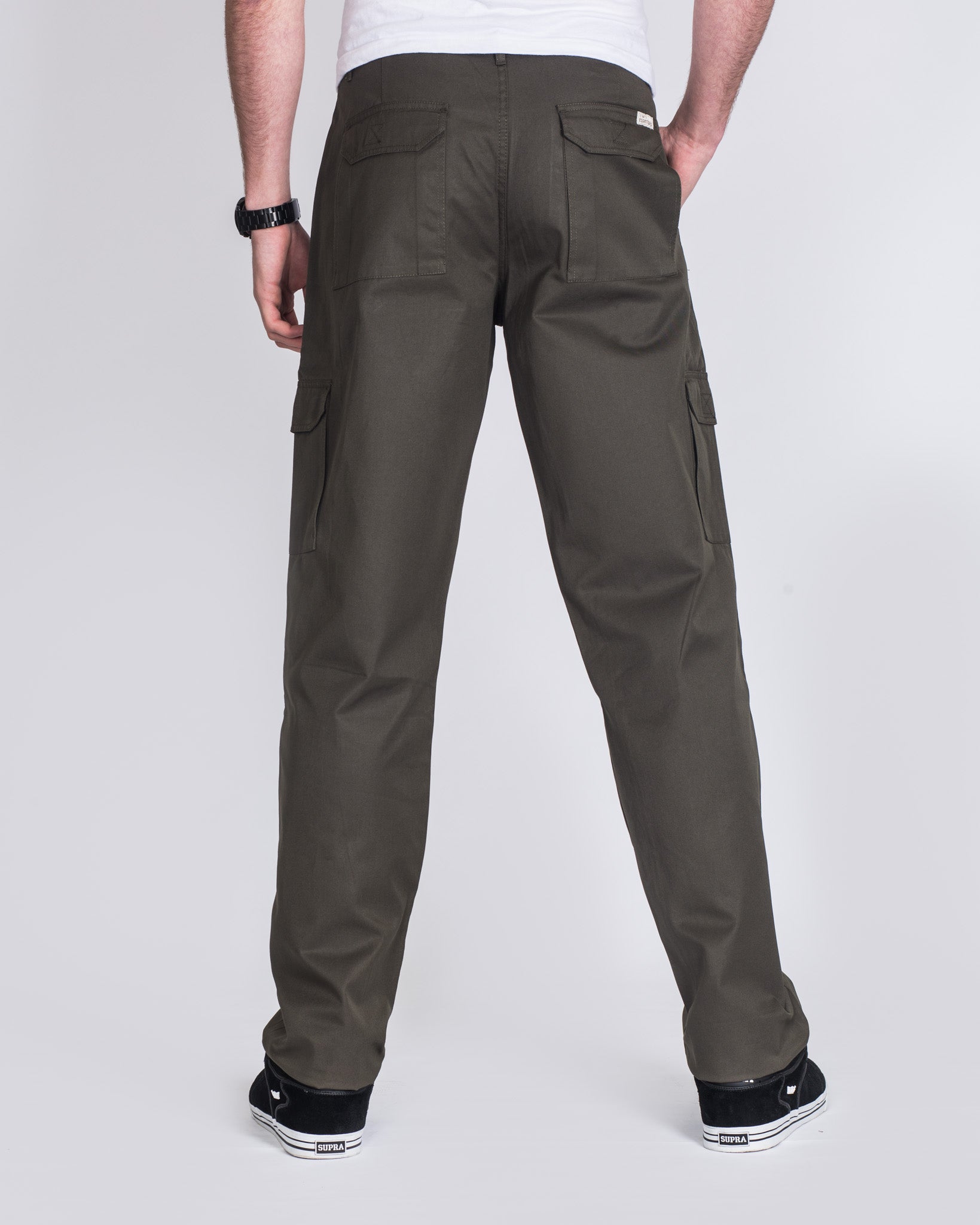 Ed Baxter Heavy Duty Tall Combat Trousers (khaki)