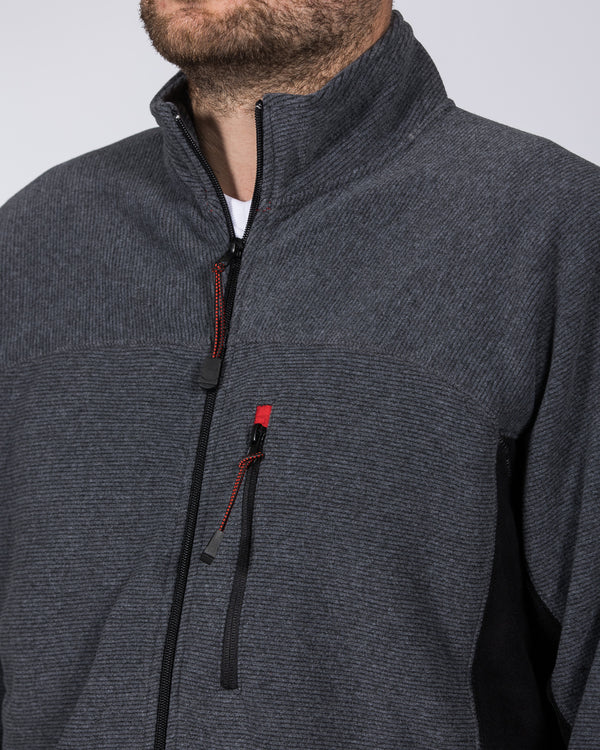 2t Zip Up Tall Bonded Fleece (charcoal)