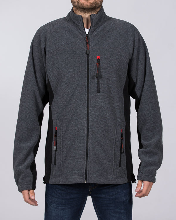 2t Zip Up Tall Bonded Fleece (charcoal)