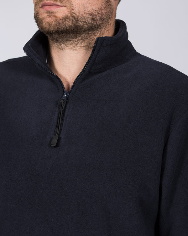 2t Quarter Zip Tall Fleece (navy)