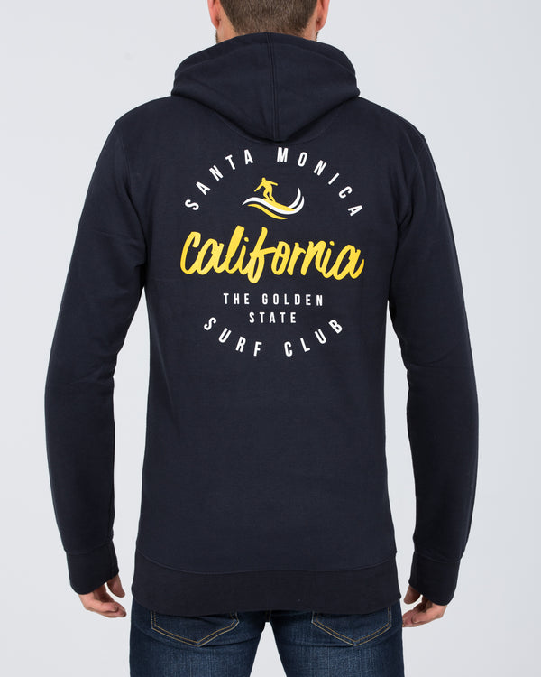 2t California Zip Up Tall Hoodie (navy)