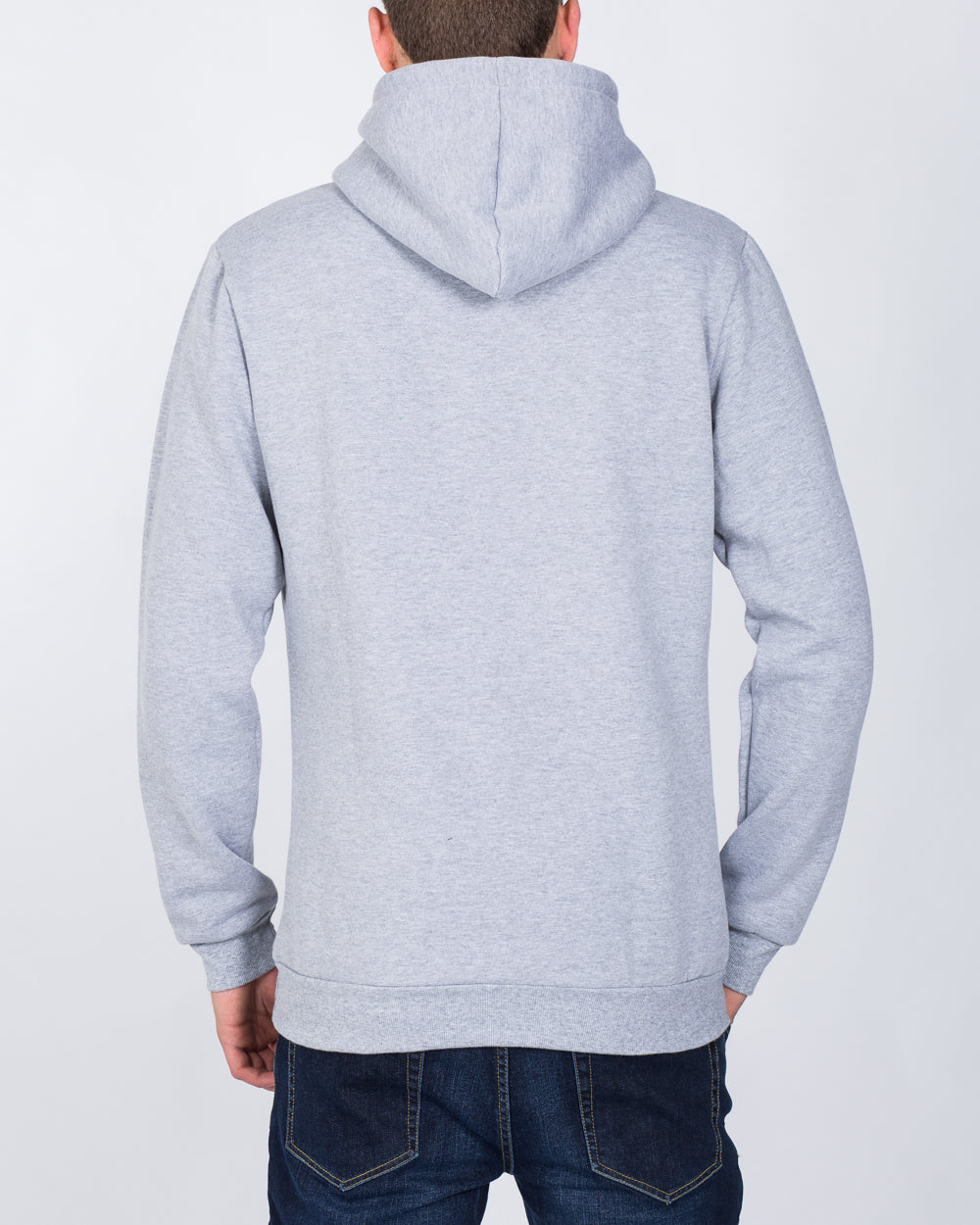 2t Pullover Tall Hoodie (grey/black)